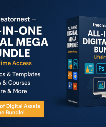 All-in-One Digital Mega Bundle by thecreatornest | Grow Online