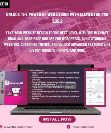 Elementor Pro – Ultimate Drag-and-Drop Page Builder Plugin for WordPress
