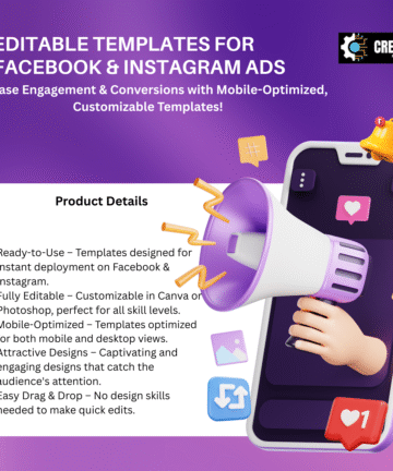Meta Ads Templates – Editable Templates for Facebook & Instagram Ads