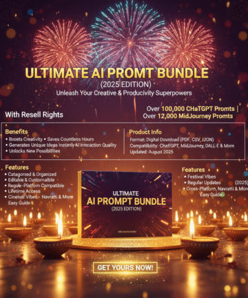 Ultimate AI Prompt Bundle 2025 | 100K+ Prompts + Resell Rights