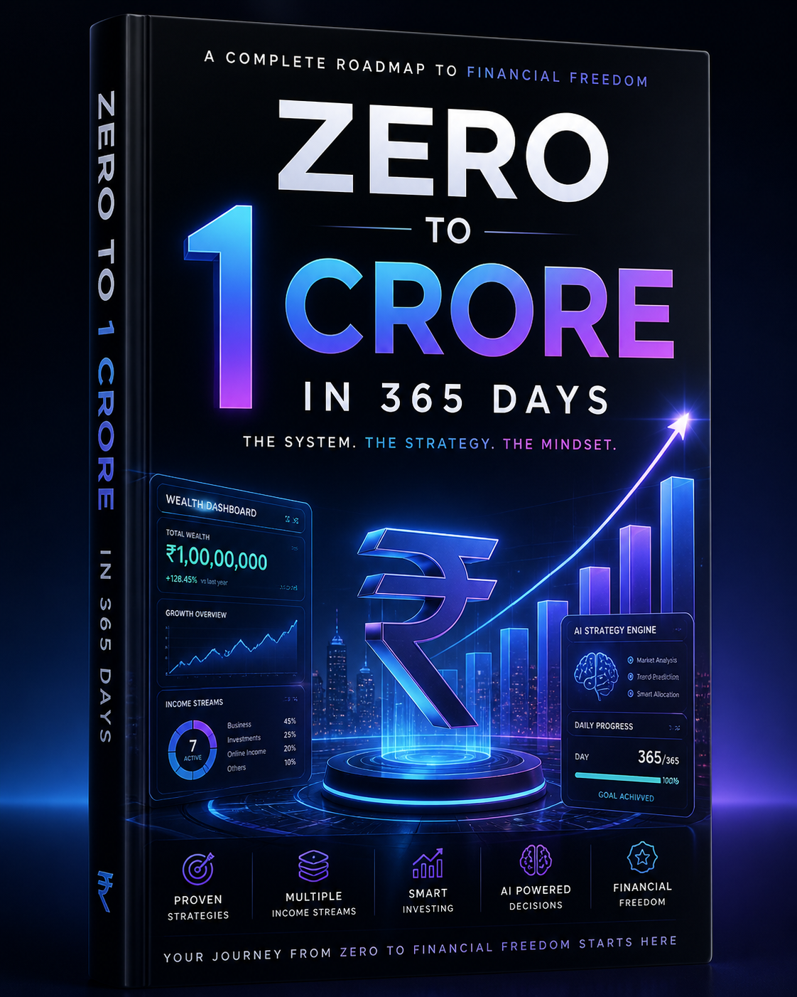 Zero to 1 Crore in 365 Days 🚀 (Digital Blueprint)